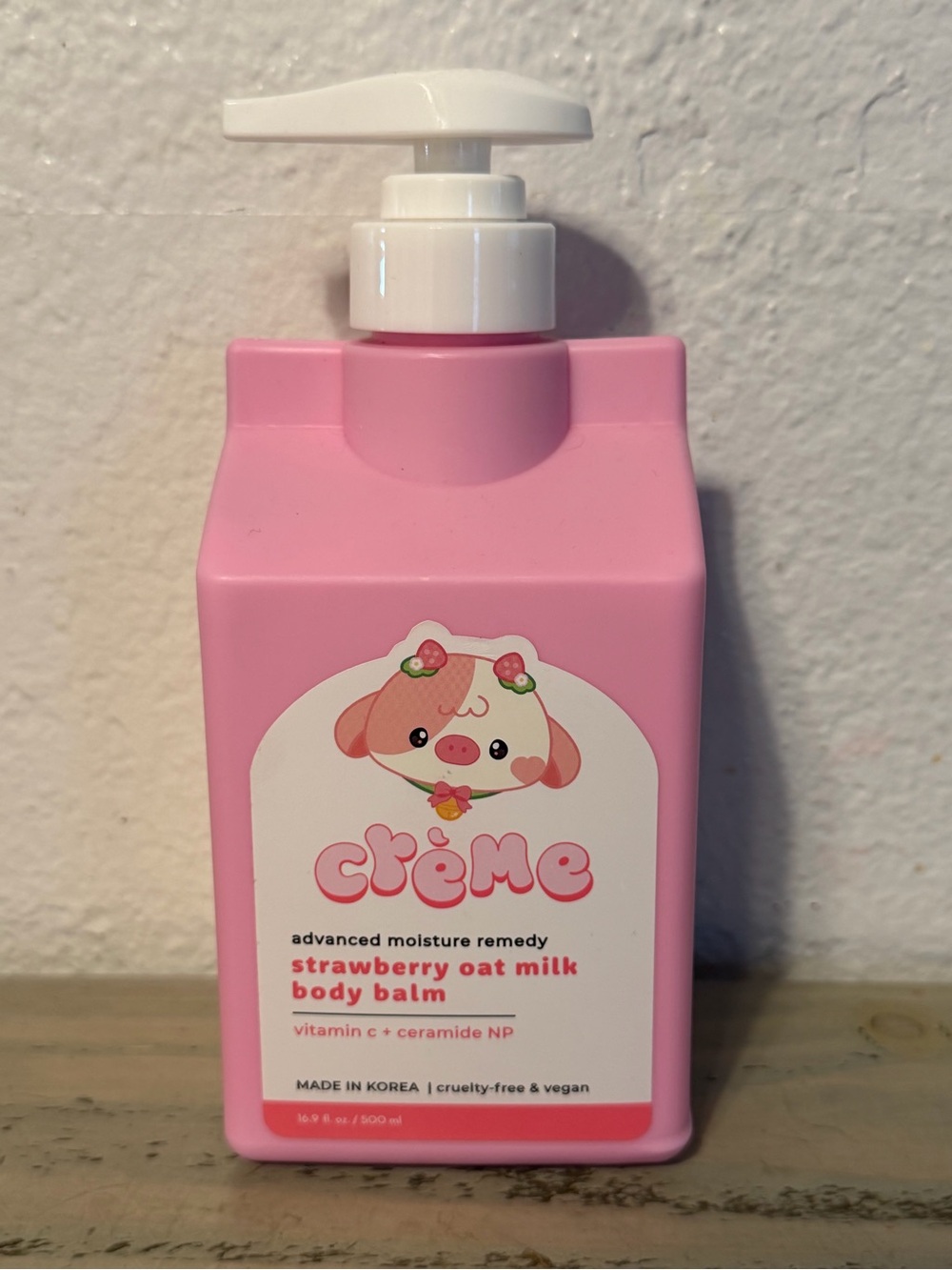 Crème Strawberry Oat Milk Body Balm — Pink Moisturizing Kids Balm